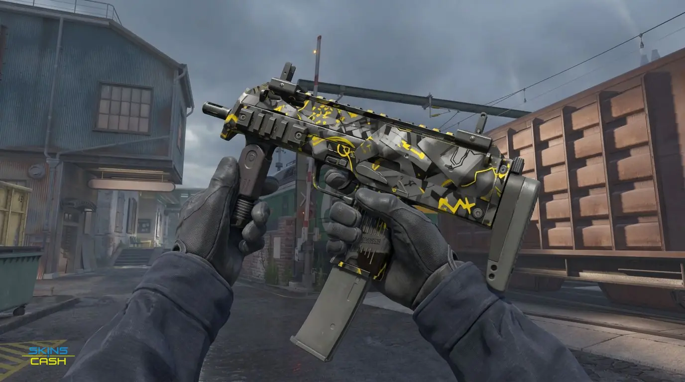 MP7 | Vault Heist — In-game inspect
