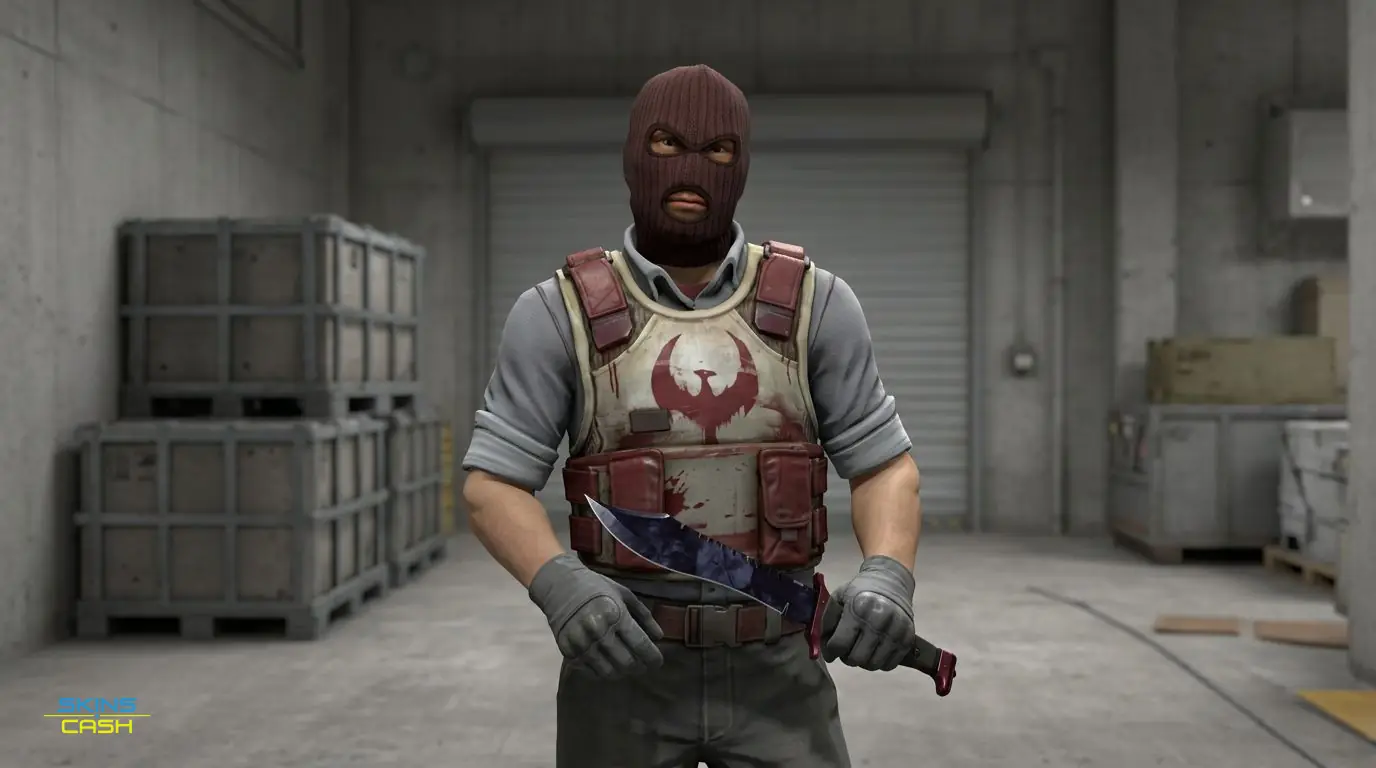 ★ Bowie Knife | Doppler Black Pearl — In the field