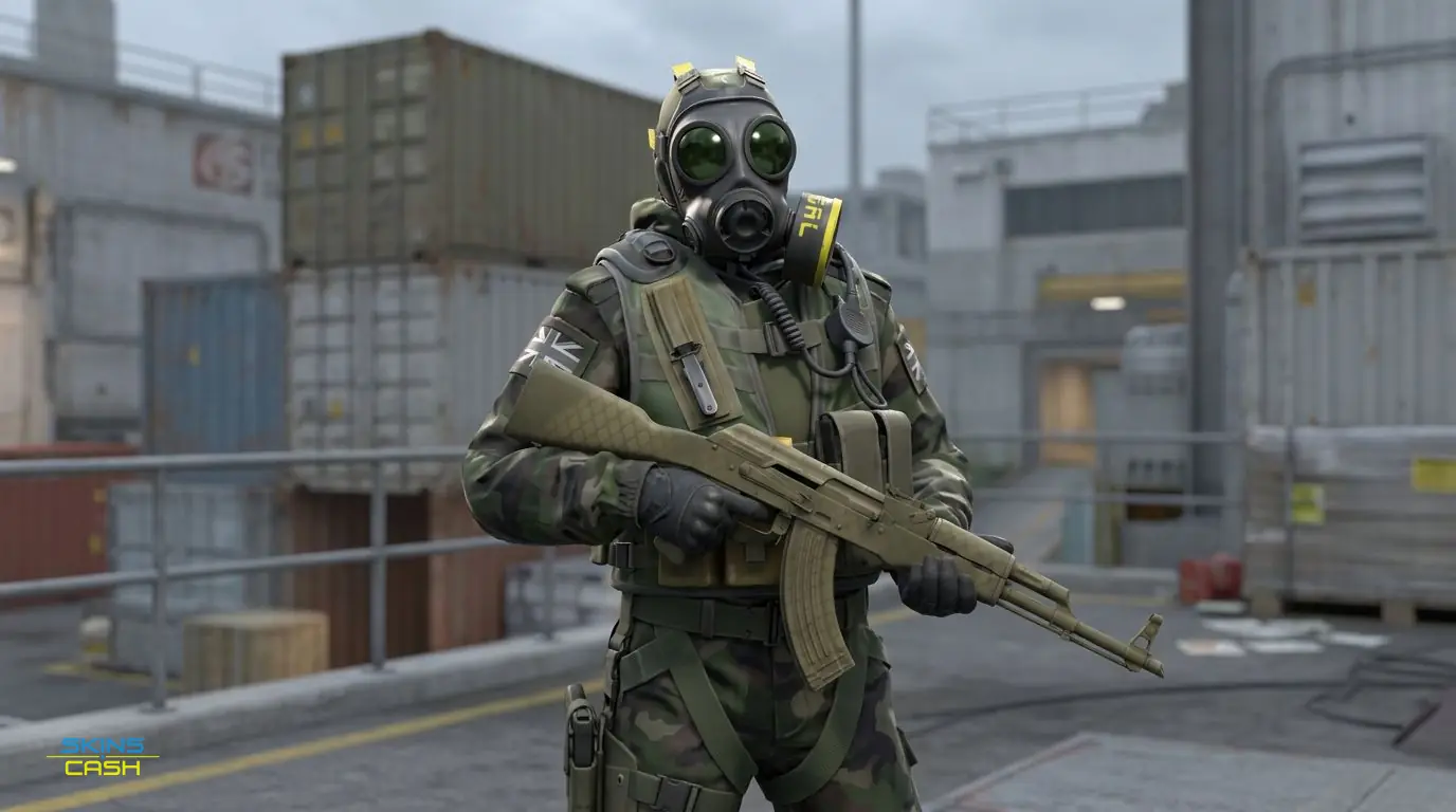 AK-47 | Safari Mesh — In the field