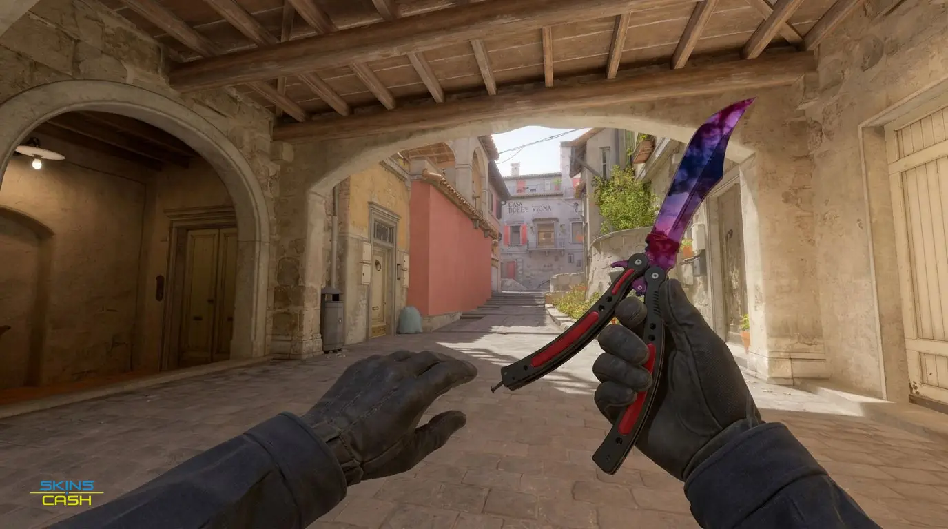 ★ Butterfly Knife | Doppler Phase 1 — In-game inspect