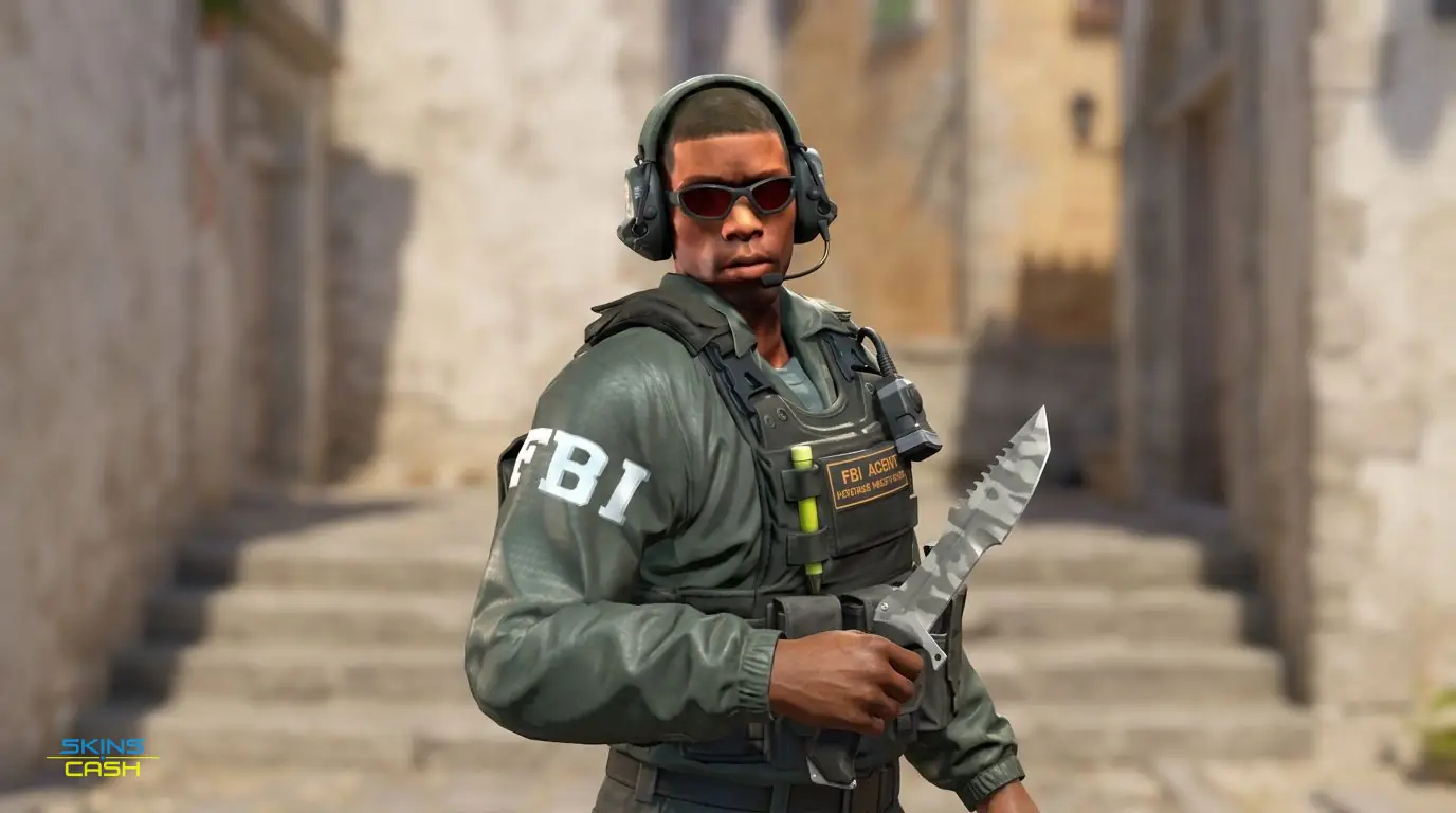 ★ Huntsman Knife | Urban Masked — In the field