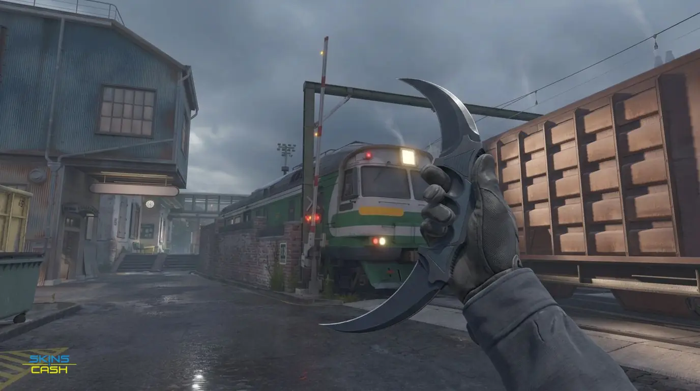 ★ Karambit | Night — In-game inspect