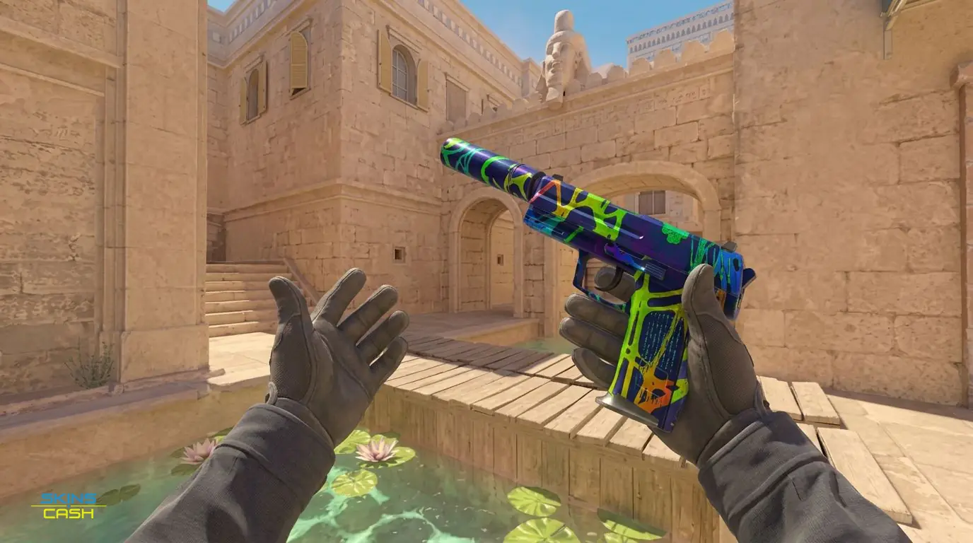 P2000 | Acid Etched — In-game inspect