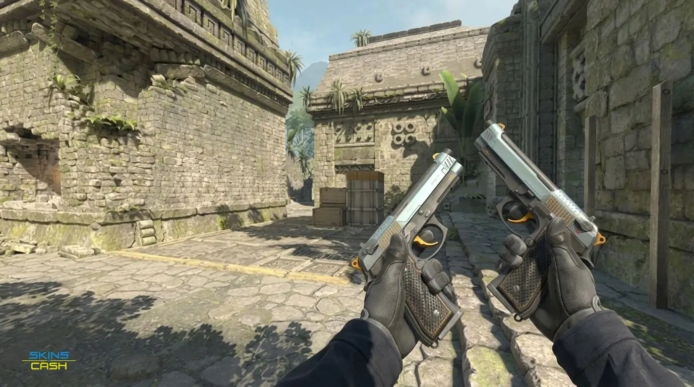 Dual Berettas | Ventilators — In-game inspect