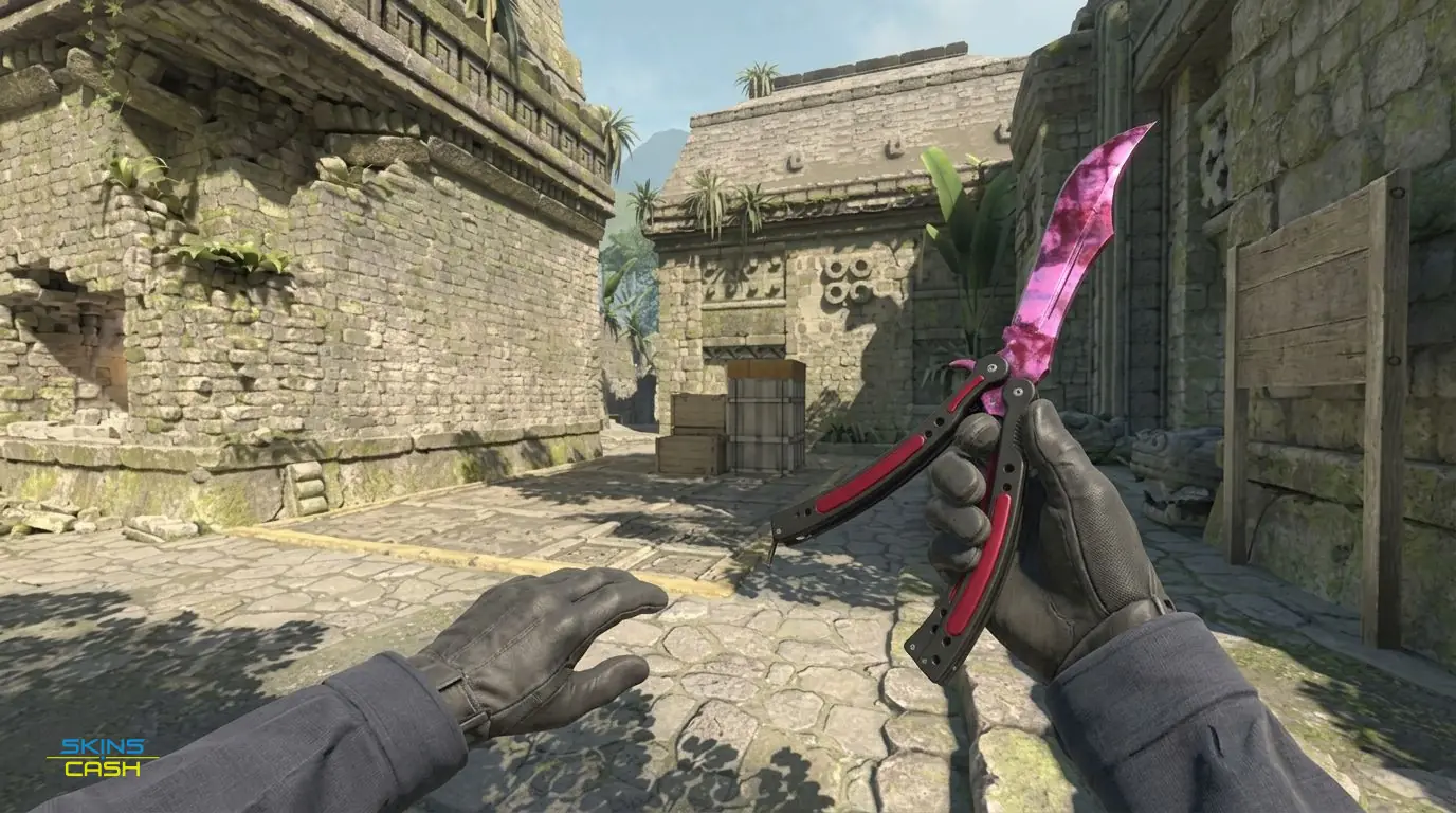 ★ Butterfly Knife | Doppler Phase 2 — In-game inspect