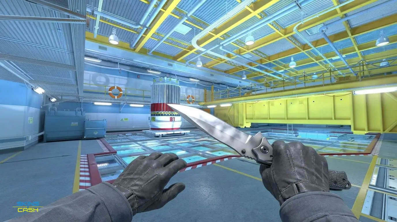 ★ Nomad Knife | Scorched — In-game inspect