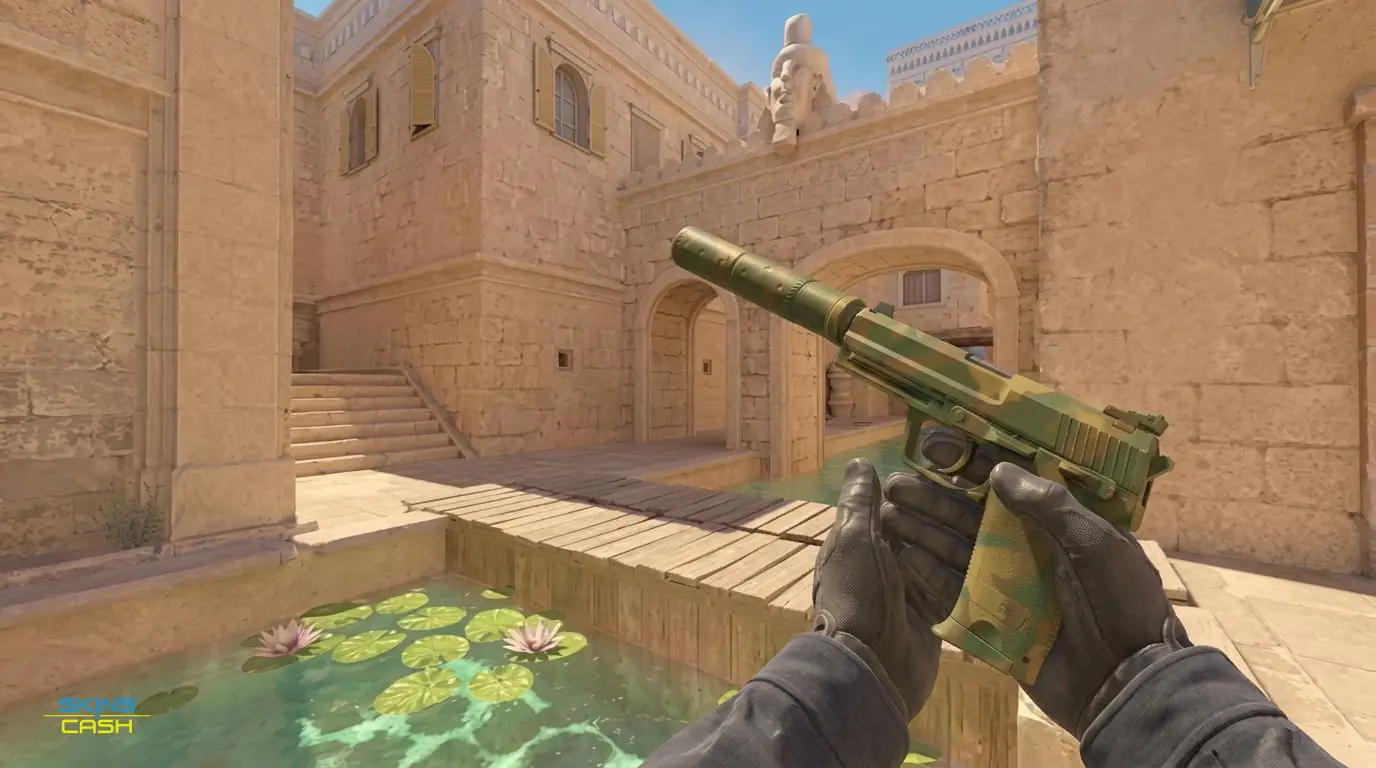 USP-S | Forest Leaves — In-game inspect