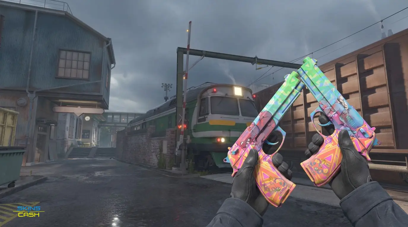 Dual Berettas | Sweet Little Angels — In-game inspect