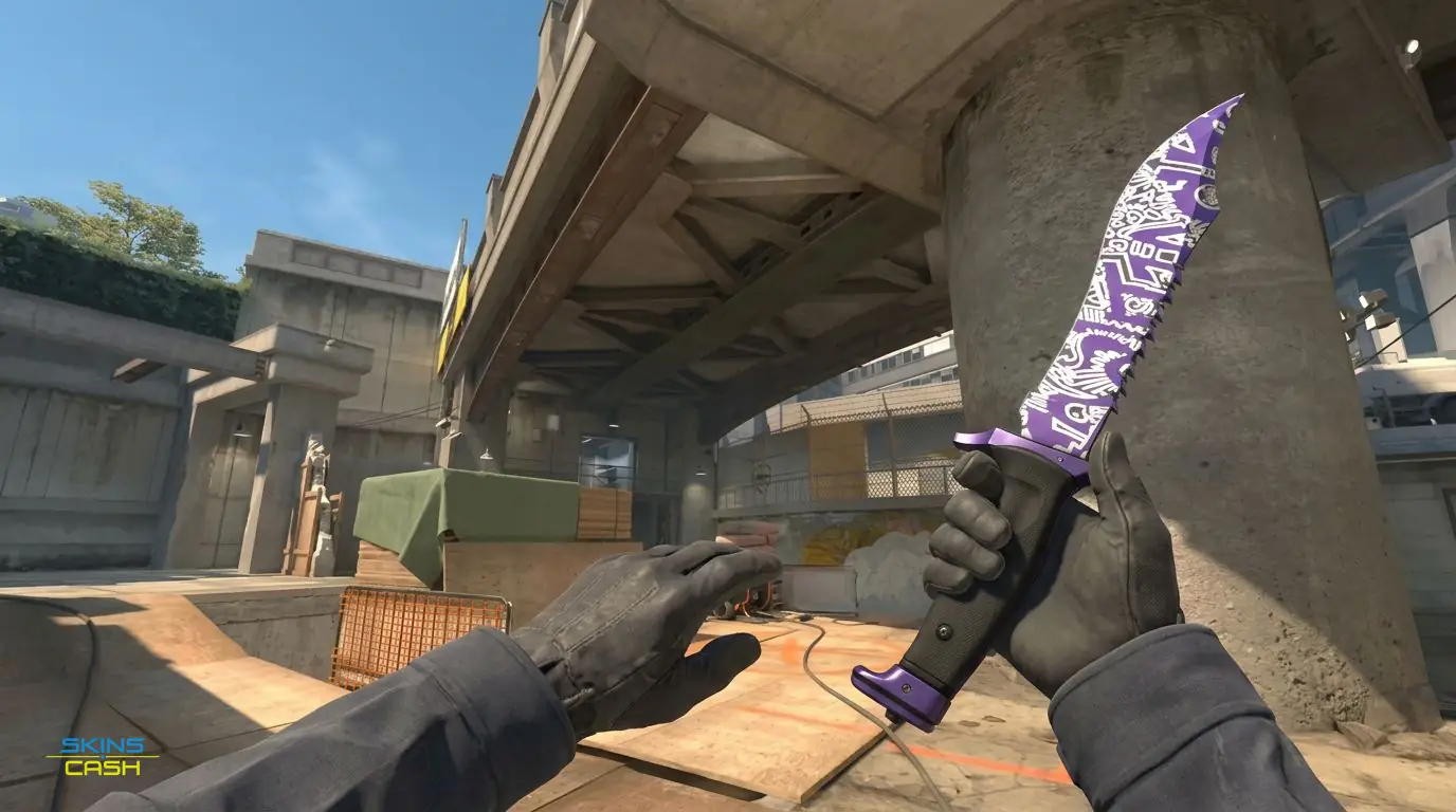 ★ Bowie Knife | Freehand — In-game inspect