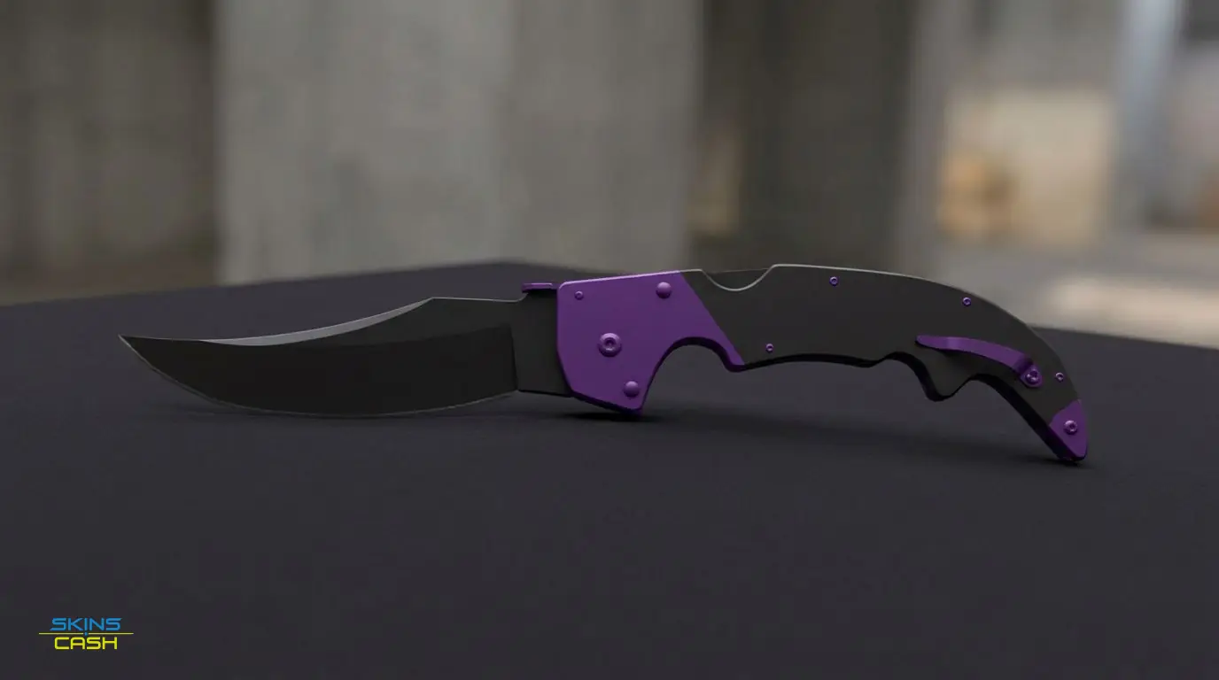 ★ Falchion Knife | Ultraviolet — Product view