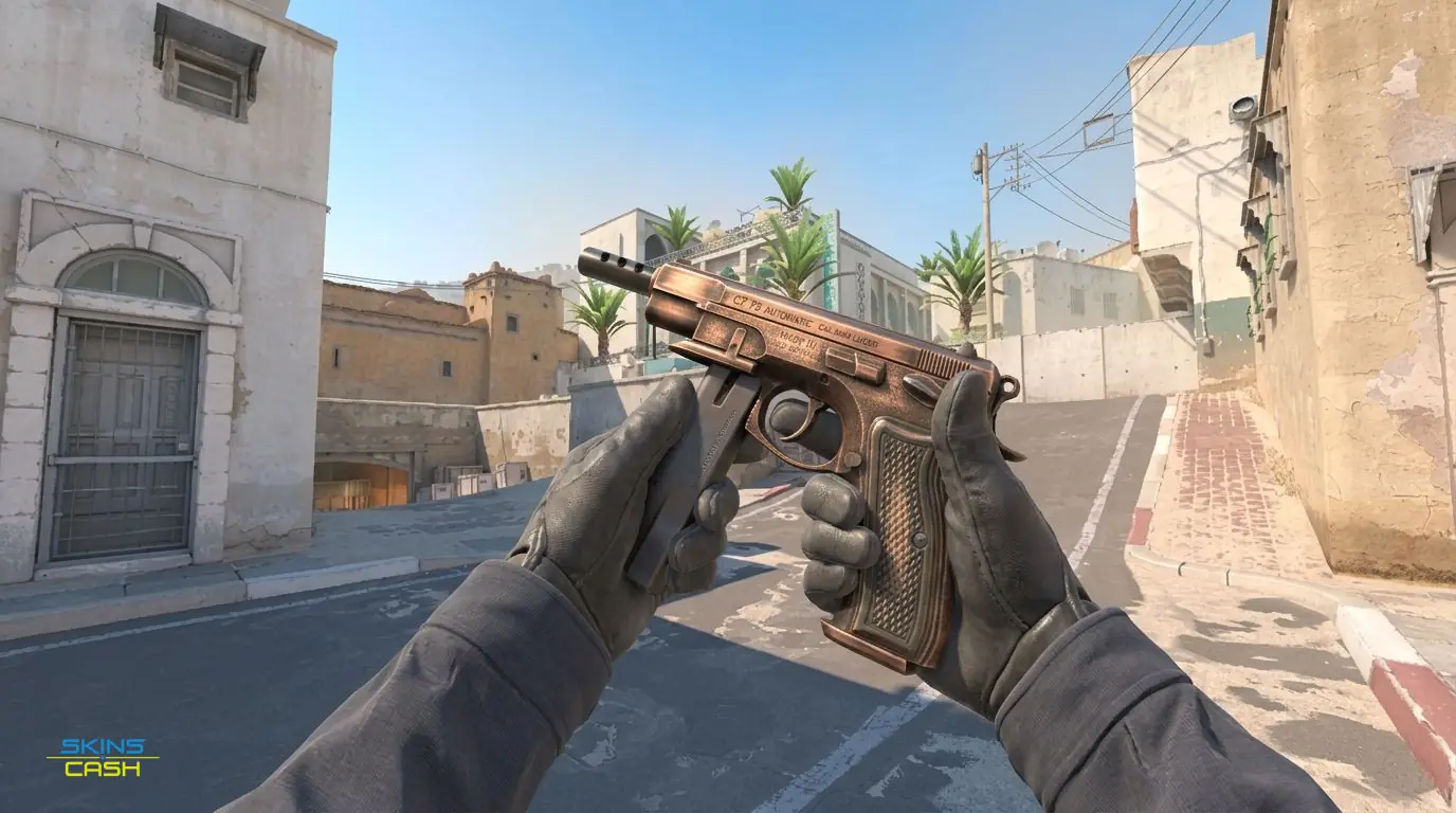 CZ75-Auto | Distressed — In-game inspect
