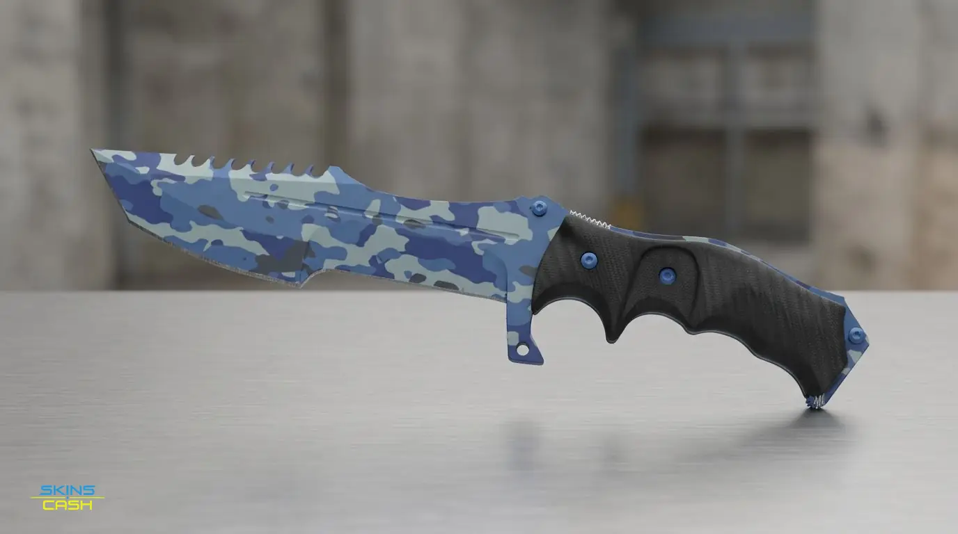 ★ Huntsman Knife | Bright Water — Product view