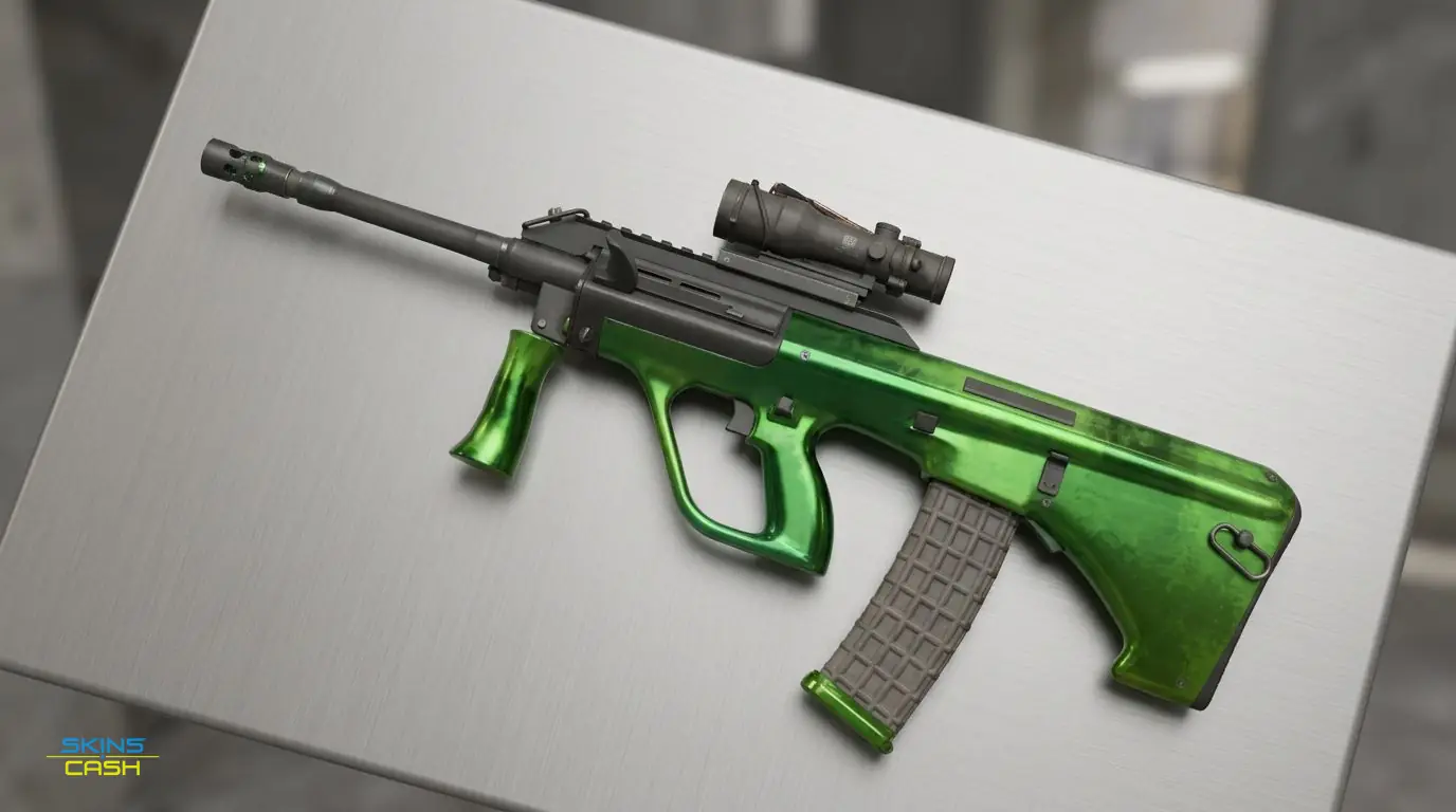AUG | Carved Jade — Product view