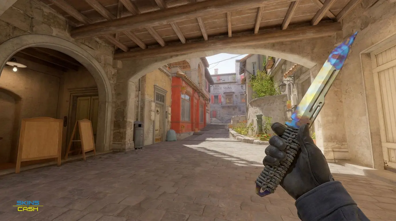 ★ Paracord Knife | Case Hardened — In-game inspect