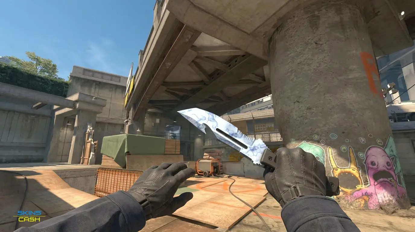★ Survival Knife | Stained — In-game inspect