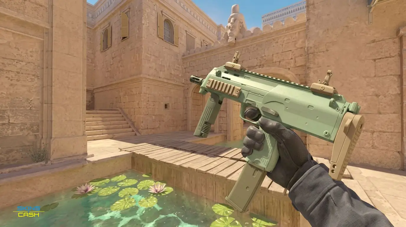 MP7 | Groundwater — In-game inspect