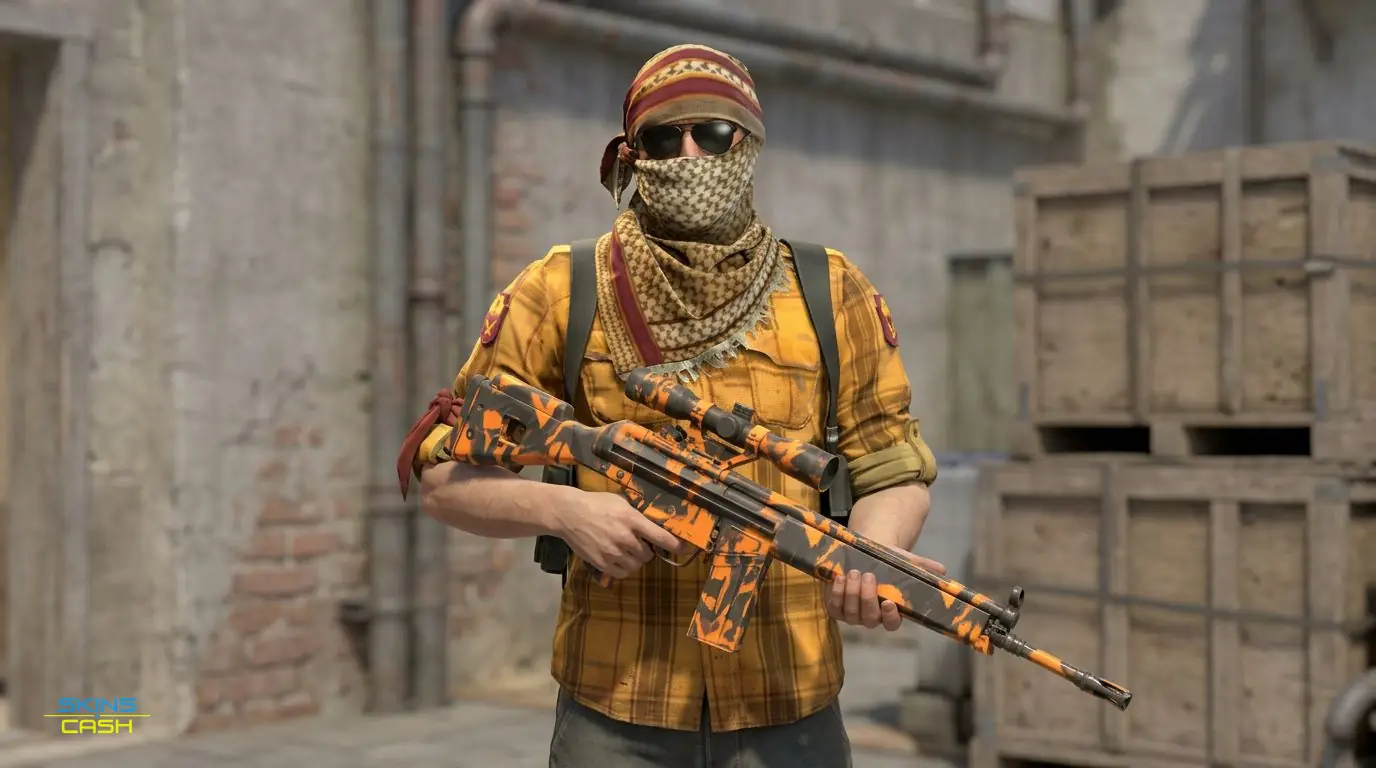G3SG1 | Orange Crash — In the field
