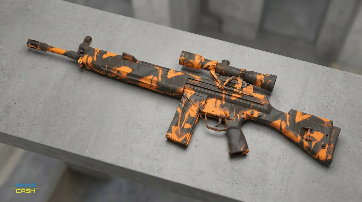 G3SG1 | Orange Crash — Product view