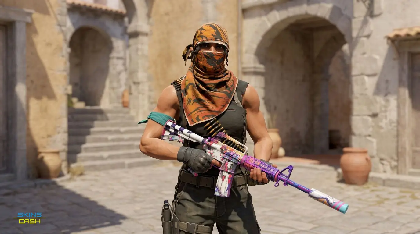 M4A1-S | Vaporwave — In the field