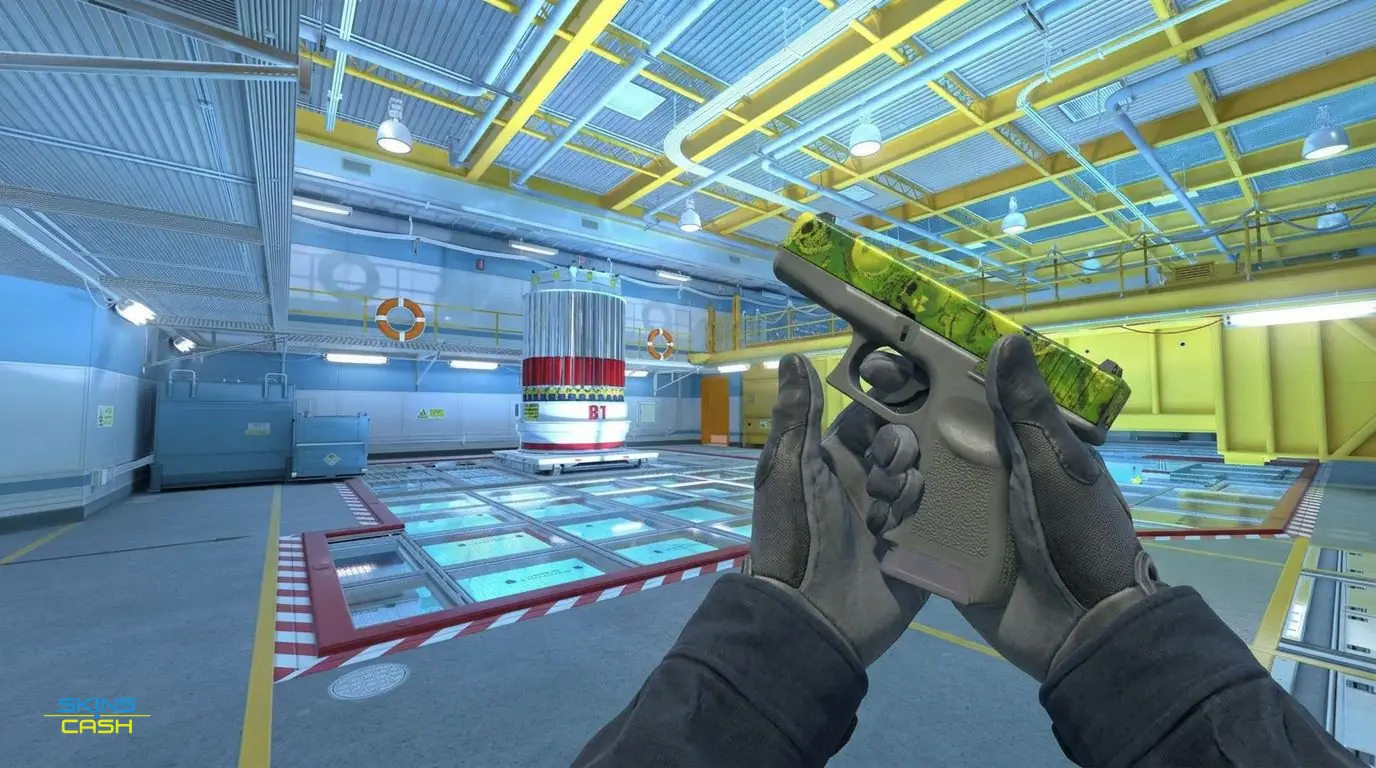 Glock-18 | Nuclear Garden — In-game inspect