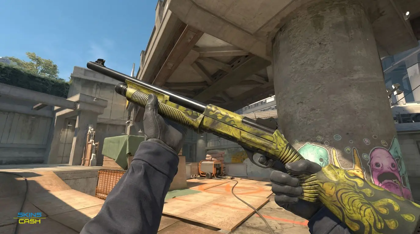 Nova | Wood Fired — In-game inspect