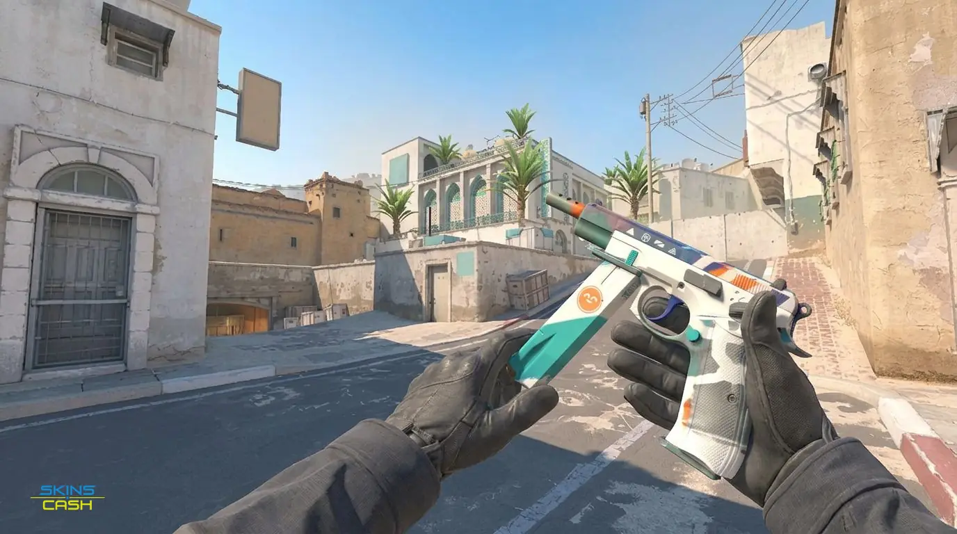CZ75-Auto | Slalom — In-game inspect