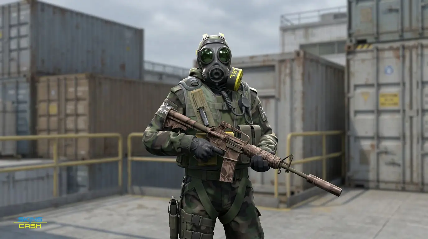 M4A1-S | Rose Hex — In the field