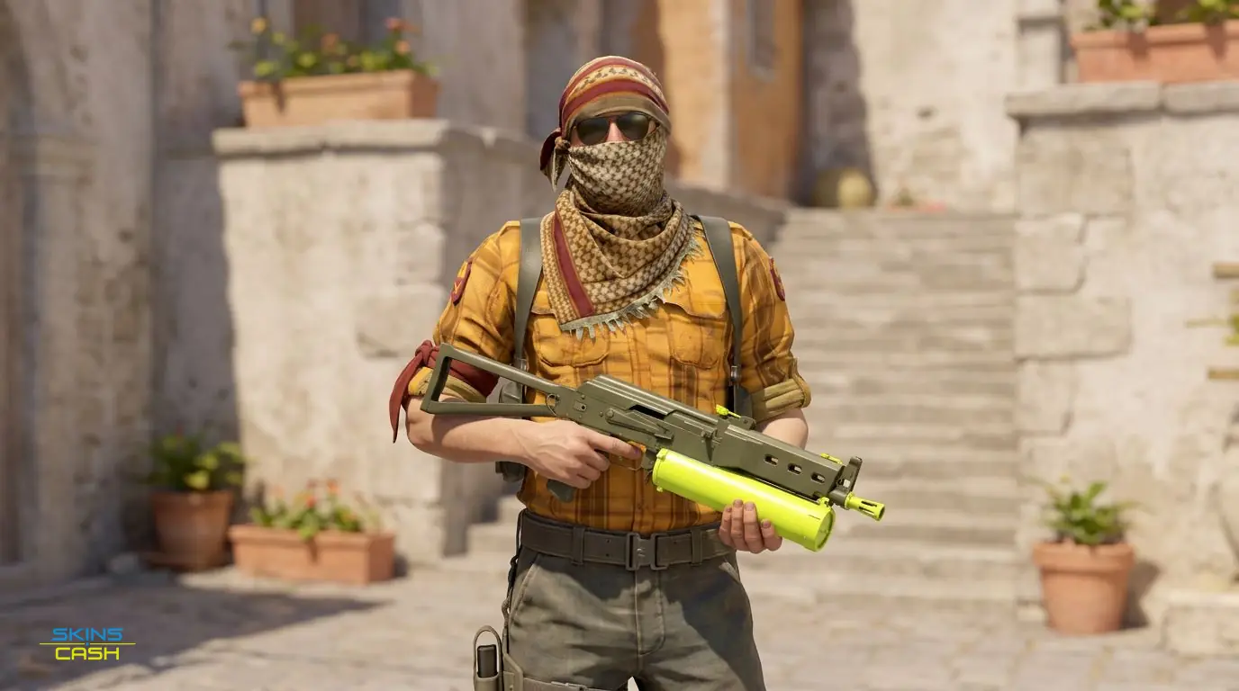 PP-Bizon | Chemical Green — In the field