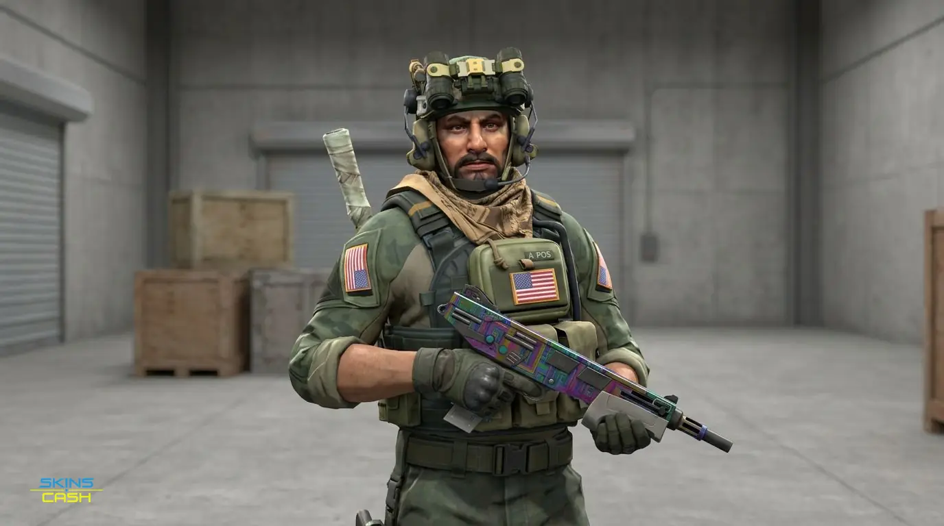 MAG-7 | BI83 Spectrum — In the field