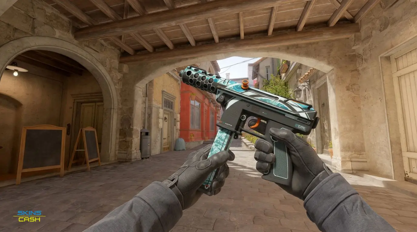 Tec-9 | Avalanche — In-game inspect