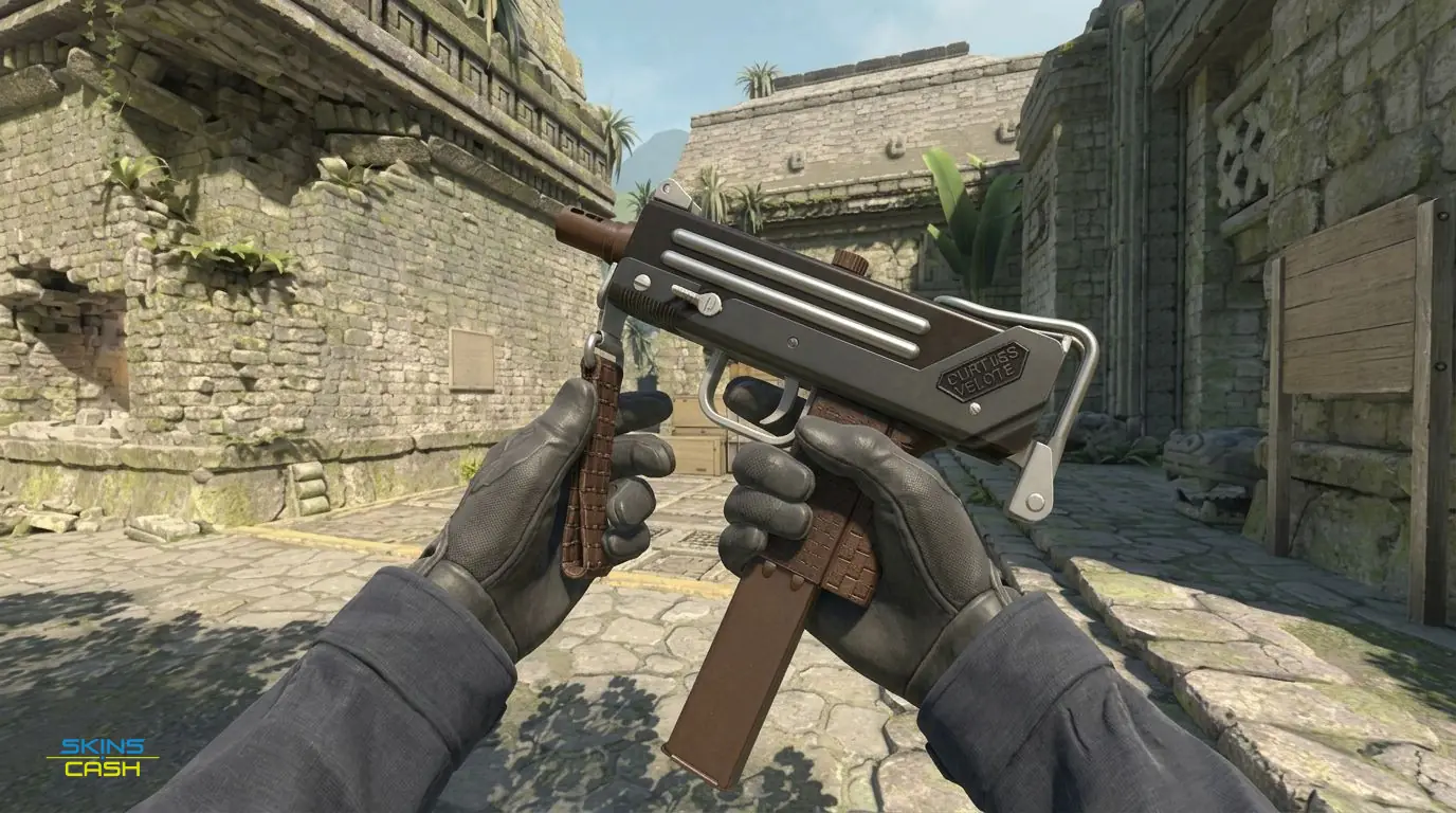 MAC-10 | Calf Skin — In-game inspect
