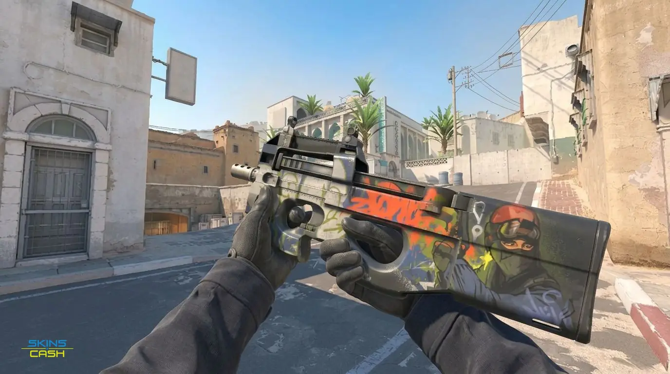 P90 | Nostalgia — In-game inspect