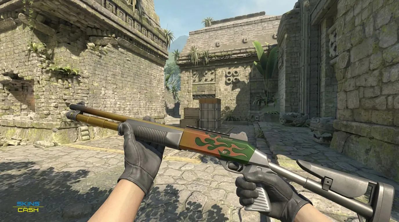 XM1014 | Teclu Burner — In-game inspect