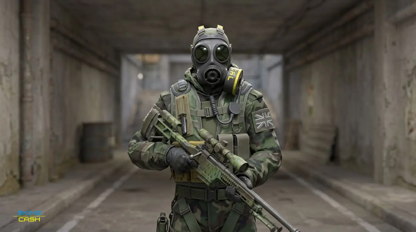 SSG 08 | Jungle Dashed — In the field