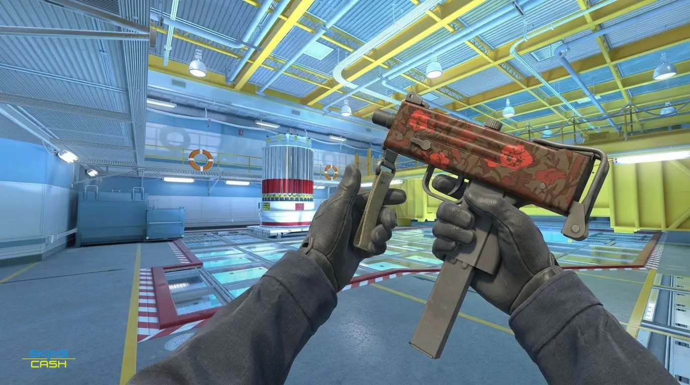 MAC-10 | Aloha — In-game inspect