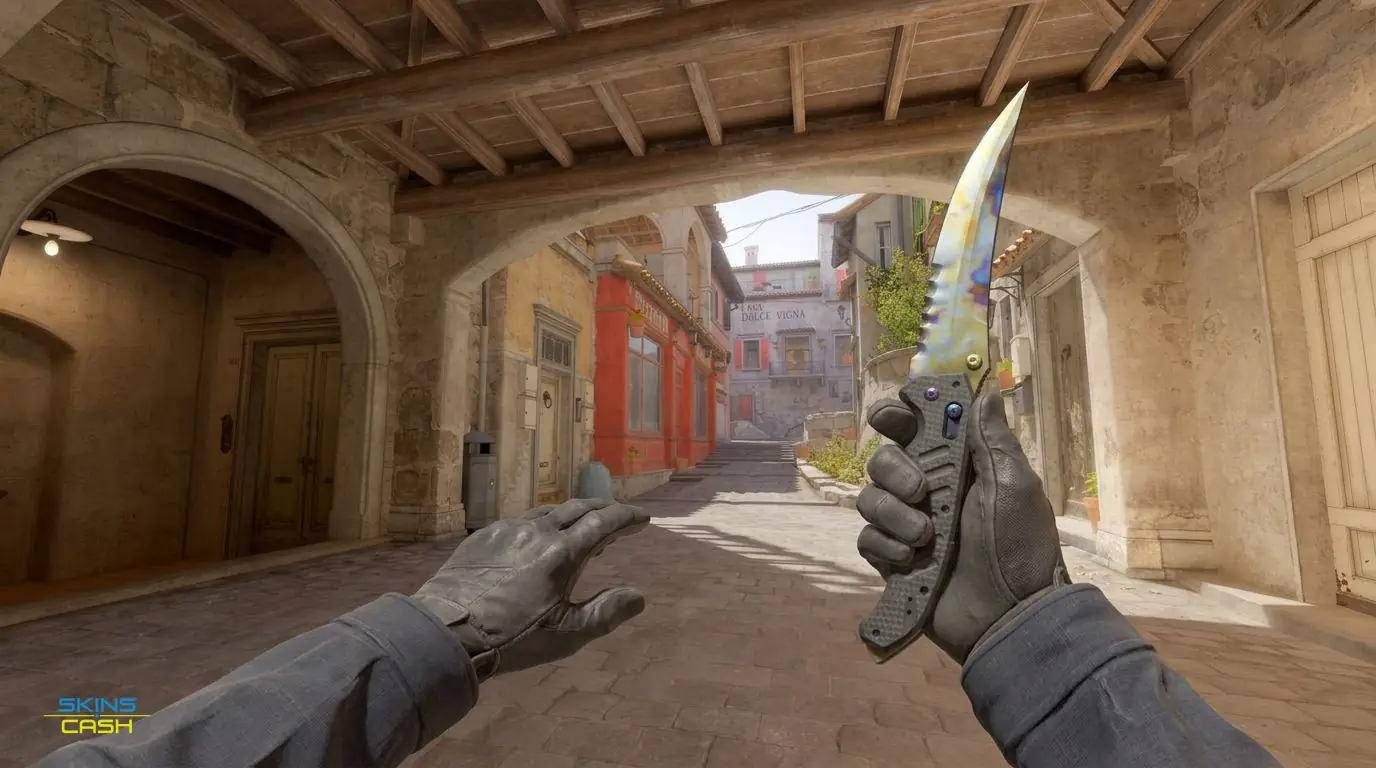 ★ Flip Knife | Case Hardened — In-game inspect