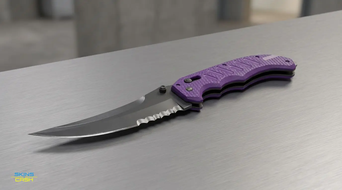★ Flip Knife | Ultraviolet — Product view