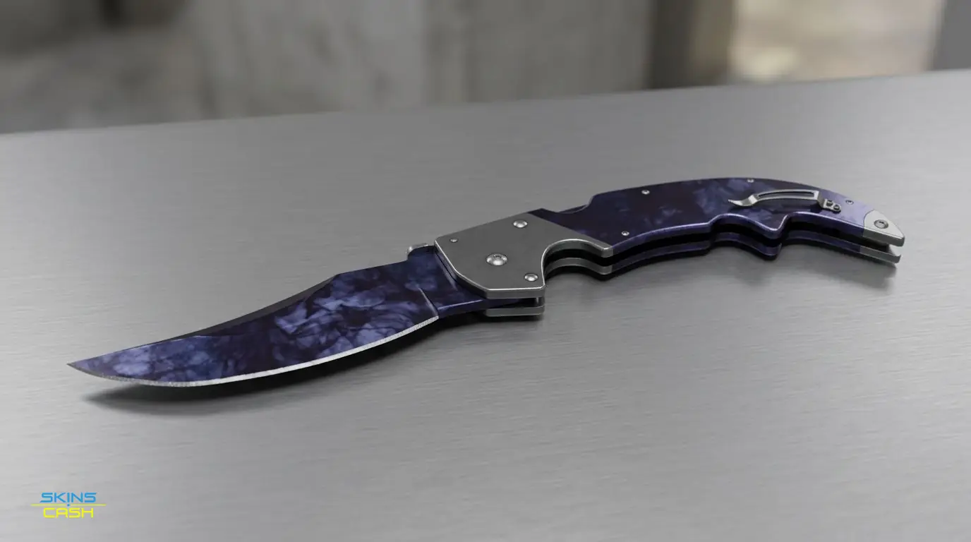 ★ Falchion Knife | Doppler Black Pearl — Product view