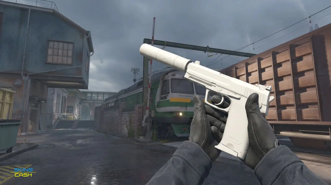 USP-S | Whiteout — In-game inspect