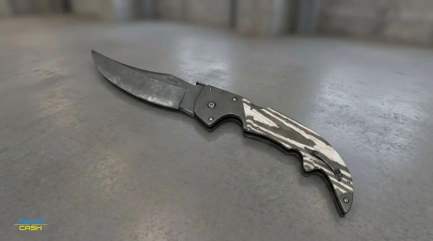 ★ Falchion Knife | Black Laminate — Product view