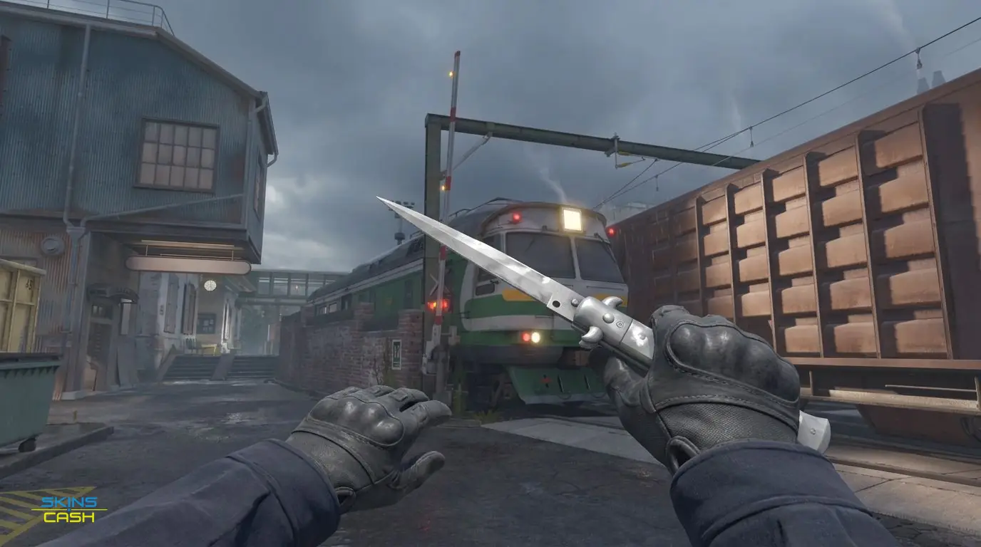 ★ Stiletto Knife | Urban Masked — In-game inspect