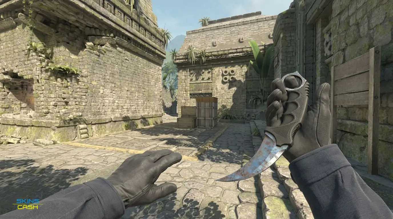 ★ Karambit | Rust Coat — In-game inspect