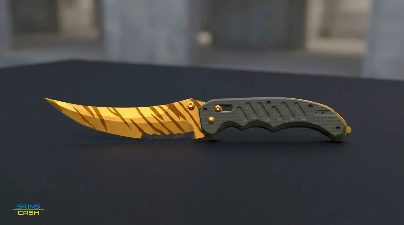 ★ Flip Knife | Tiger Tooth — Product view