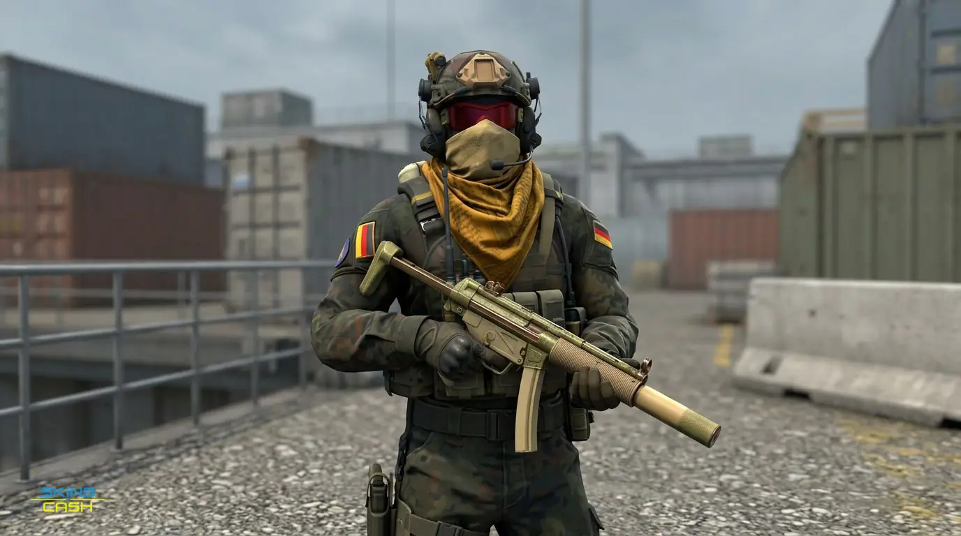 MP5-SD | Savannah Halftone — In the field