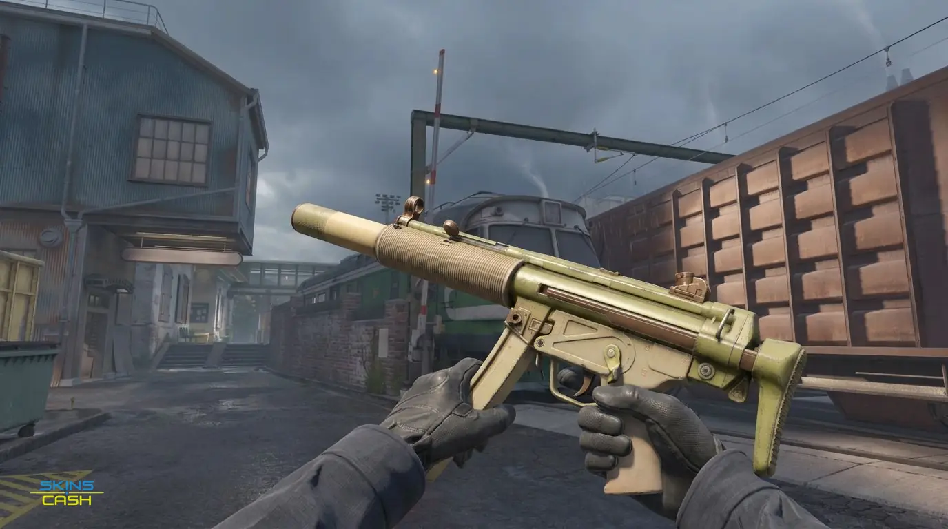 MP5-SD | Savannah Halftone — In-game inspect