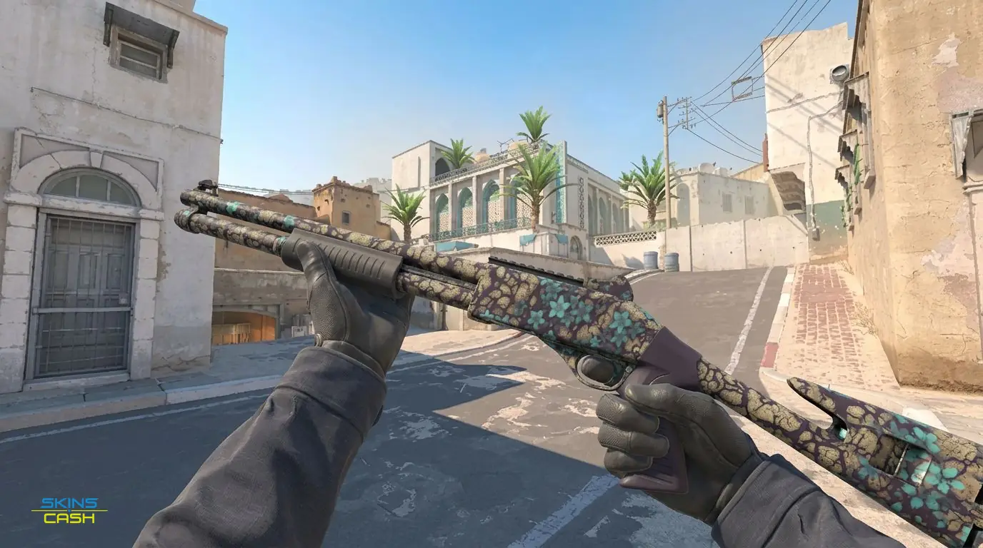 Sawed-Off | Parched — In-game inspect