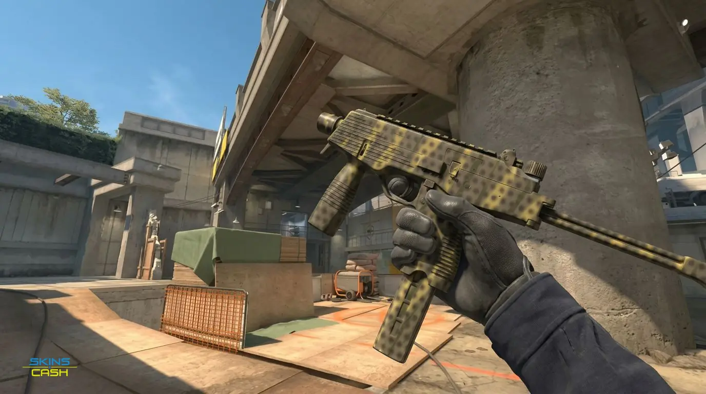 MP9 | Dry Season — In-game inspect