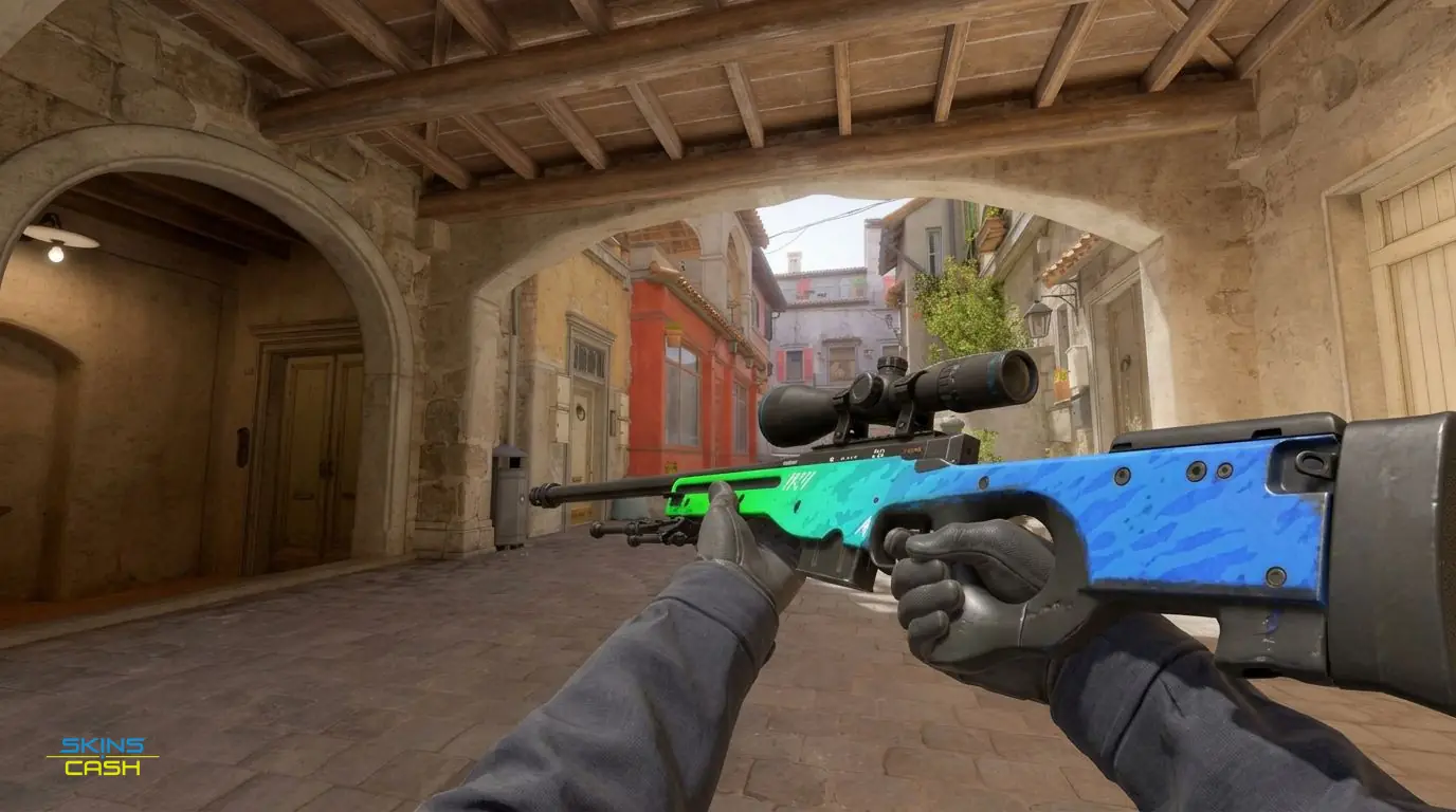 AWP | Ice Coaled — In-game inspect