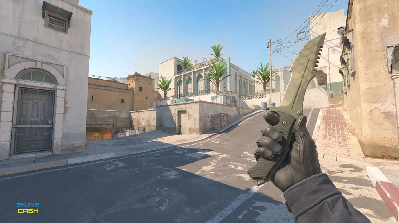 ★ Huntsman Knife | Safari Mesh — In-game inspect