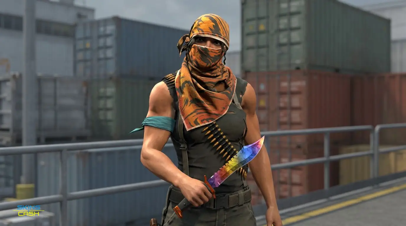 ★ Bowie Knife | Marble Fade — In the field